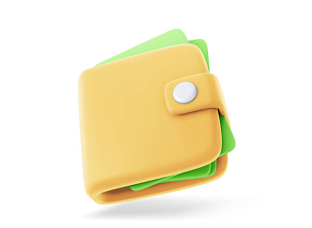 istock 3d Vector Money wallet with green cash, Online payment concept. Vector illustration 2251465883