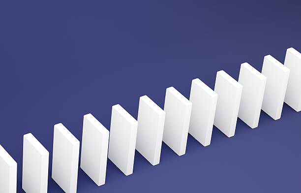 istock Simple 3D image of dominoes 2251478029