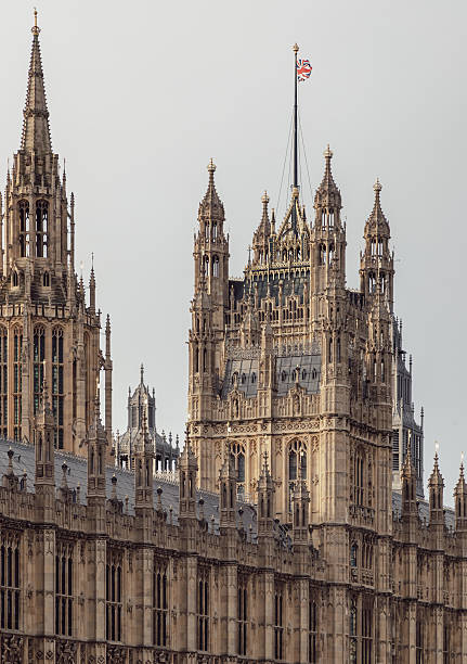 istock Palace of Westminster (the Houses of Parliament), its distinctive Gothic Revival architecture, characterized by intricate stonework and towering spires. 2251484273