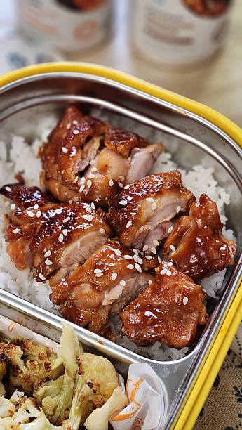 Teriyaki Chicken and Rice Lunch Box