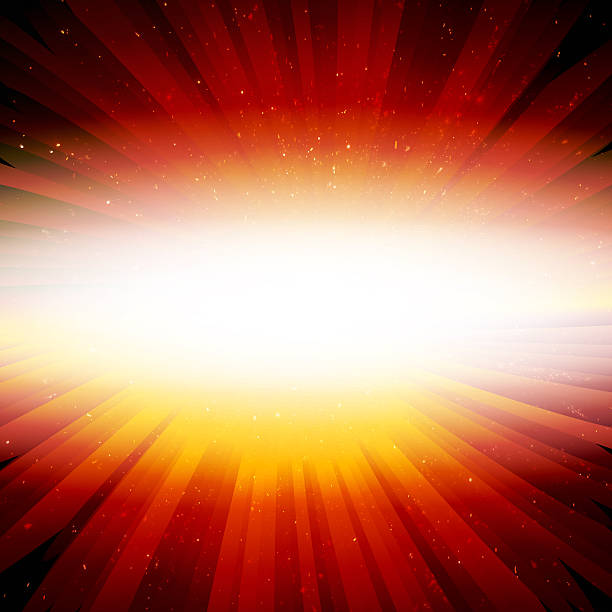 istock A creative glittering golden orange or bright mustard yellow brown color gradient festive New Year, Christmas Diwali blank vector backgrounds in vibrant gold colour with a sunburst light beam sunny pattern like shining sun rays from the centre 2251491287