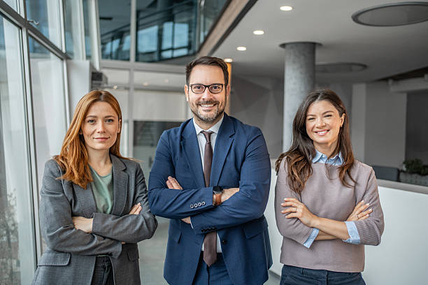 istock Professional business people portrait in modern office 2251502815