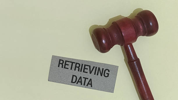 istock Retrieving data legal concept gavel justice court ruling evidence discovery digital forensics law enforcement compliance 2251504281