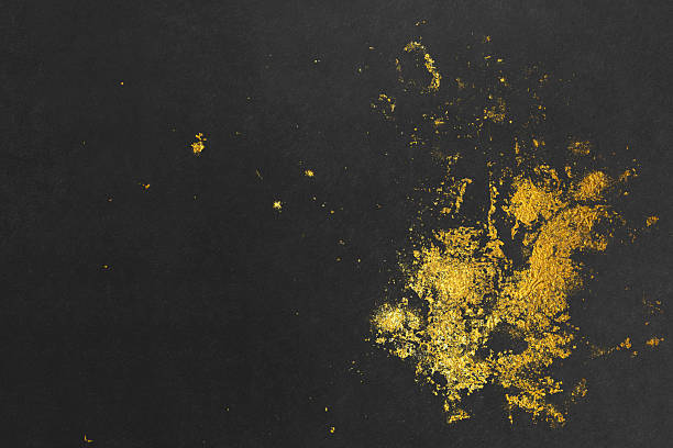 istock A background material featuring a luxurious black washi paper texture with gold patterns 2251504346