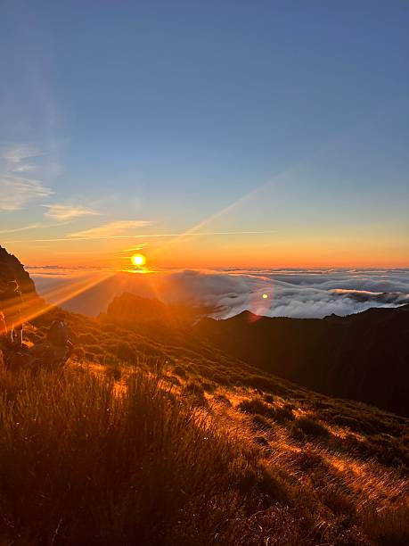 istock Sunrise hiking in Madeira 2251514368