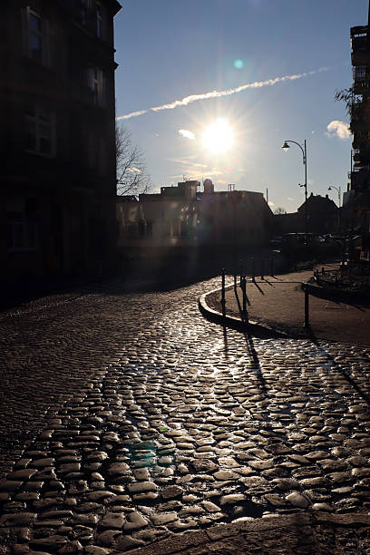 istock Golden Hour on a Historic Cobblestone Lane 2251516263