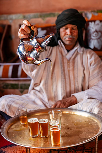 Maghrebi mint tea is a green tea with mint leaves. Tea occupies a very important place in Moroccan culture and is considered an art form.