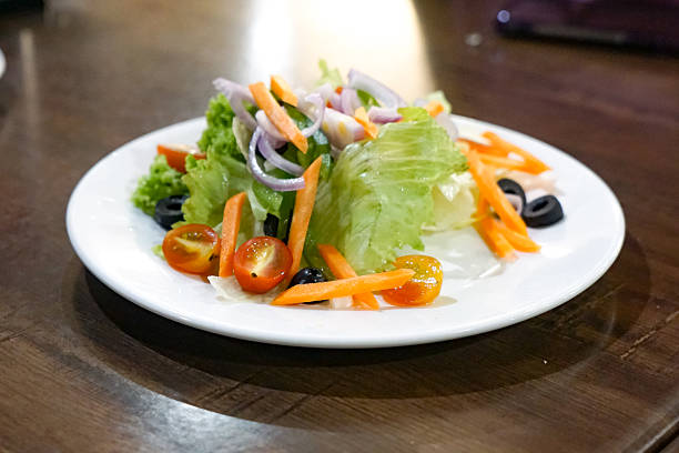 Fresh Garden Salad with Vibrant Vegetables