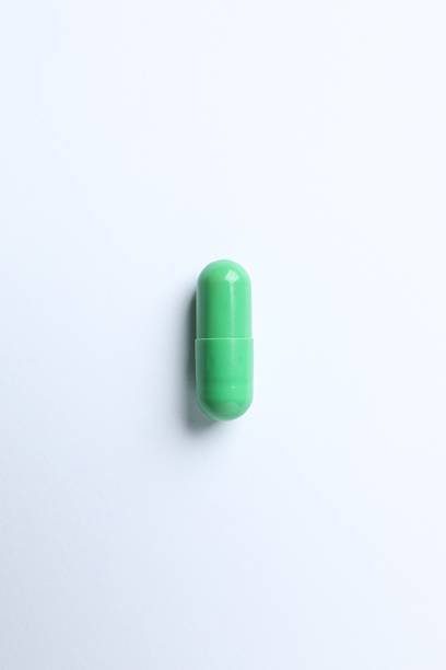 istock Medical capsule on a white background 2251550240