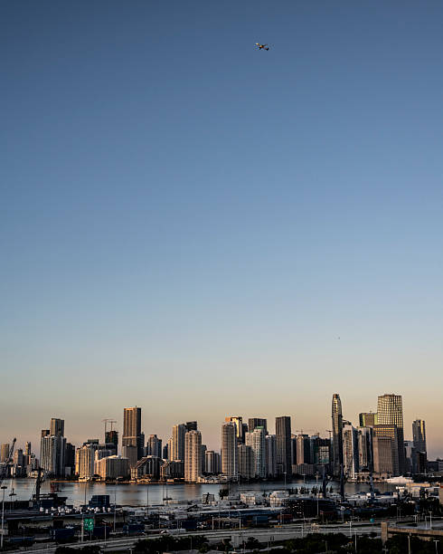skyscrapers luxury Brickell miami usa in Miami, Florida, United States