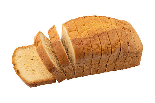 istock Close up a sliced pound cake isolated 2251562645