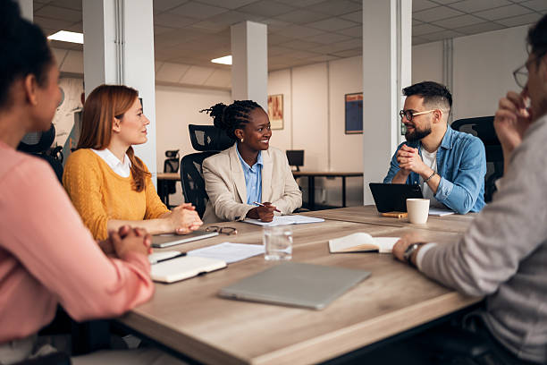 istock Diverse Team Engaging in a Productive Business Discussion 2251568672