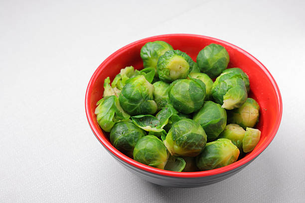 Brussel Sprouts boiled with seasoning