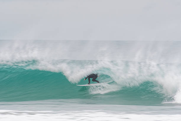 istock Surfing session in northern Brittany 2251583336