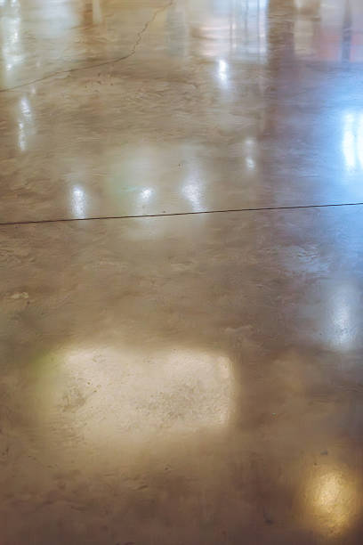 istock An example of a very shiny polished concrete floor 2251587018
