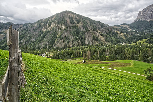 istock Mountain landscapes, water, and village 2251590934