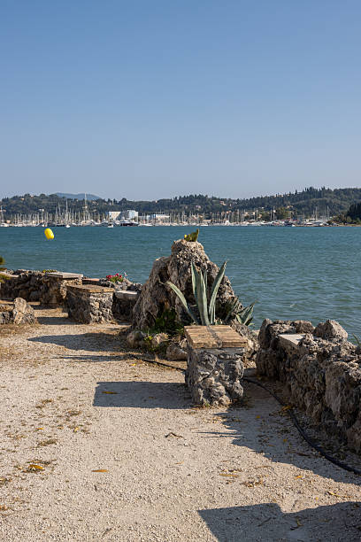 istock Park and Ionian sea, Corfu (Korfu), Greece 2251613266