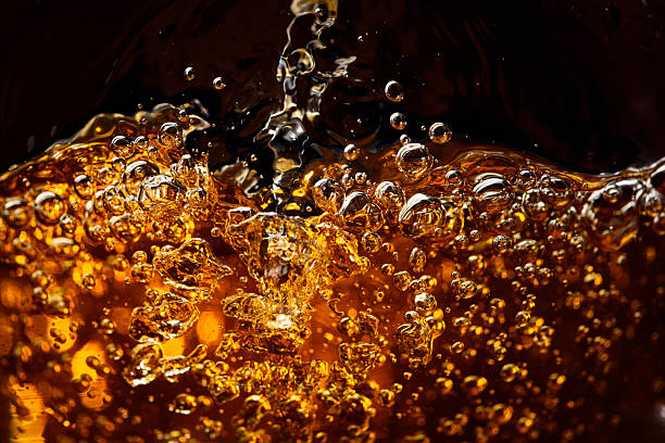 istock Macro shot of cooling drink with bubbles in motion. 2251621872