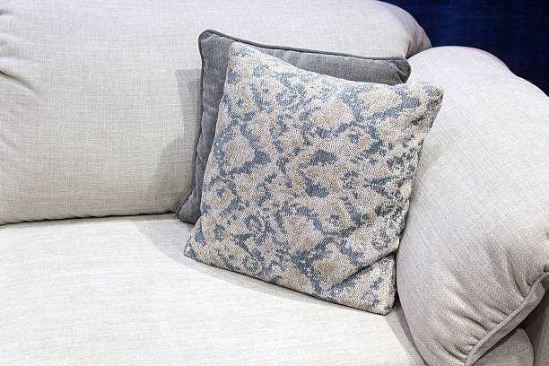 istock Decorative cushions on the sofa, close-up 2251623283