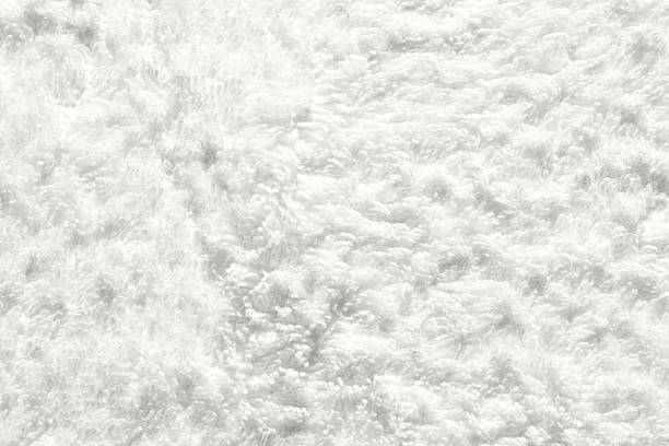 istock Soft white textured fabric surface with fluffy fleece pattern for warmth and comfort 2251637089