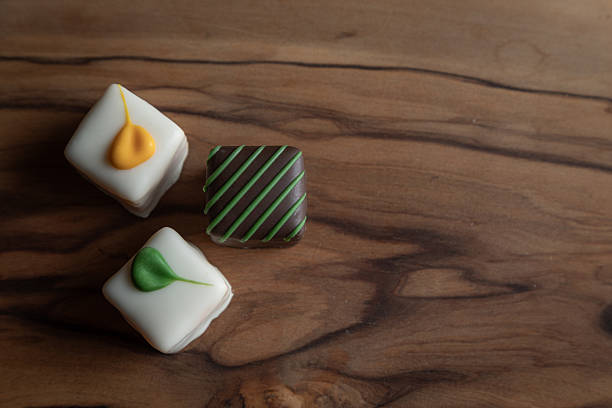 istock Colorful Chocolate Petit Fours Set 2251637540