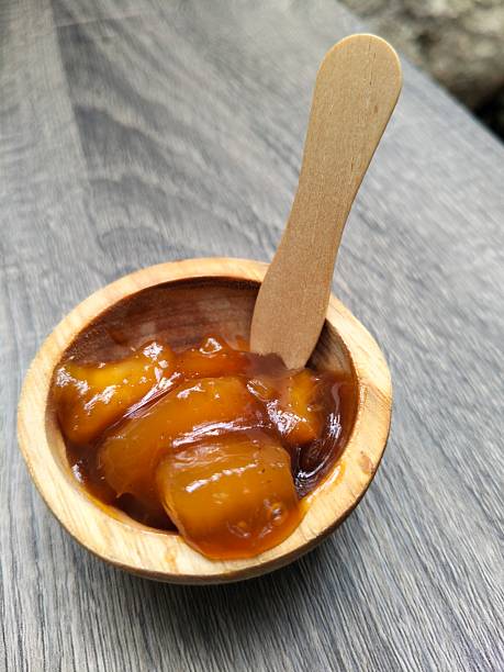 istock traditional food, sampeu wedang mixed with palm sugar 2251642625