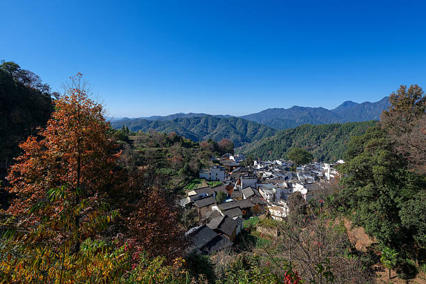 Wuyuan County, under the jurisdiction of Shangrao City in Jiangxi Province, China, is located in the northeastern part of Jiangxi, bordering the provinces of Anhui and Zhejiang. Known for its picturesque ecological environment and profound cultural heritage, it is renowned as \