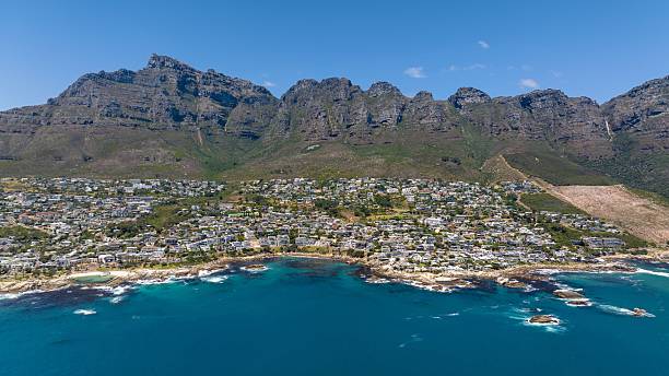 istock Cape Town Coastline and Twelve Apostles Mountain Range Aerial View 2251647215