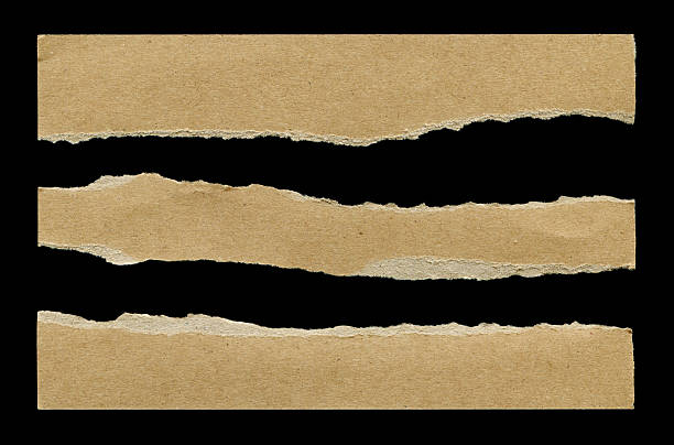 istock Cut or torn paper background textured isolated 2251648573