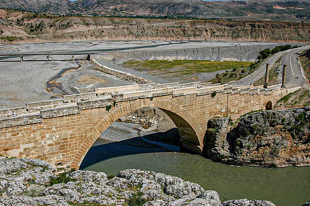 Cendere Bridge over the Cendere River (Chabinas). It was built by the 17th Roman Legion around 200 AD.