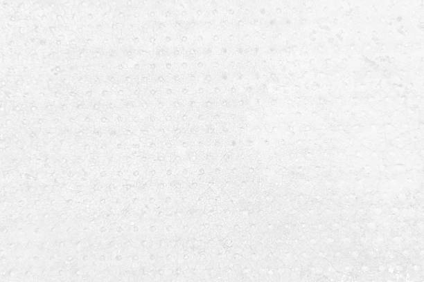 istock Light gray white spotted bright soft pastel faded grunge textured grayscale horizontal vector backgrounds with soild 3D dots spots all over three dimensional pattern like water drops embossed weathered scuffed grainy stained whitewashed wall 2251664515
