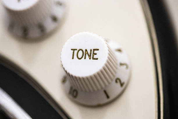 istock Tone control knob on an electric guitar 2251665932