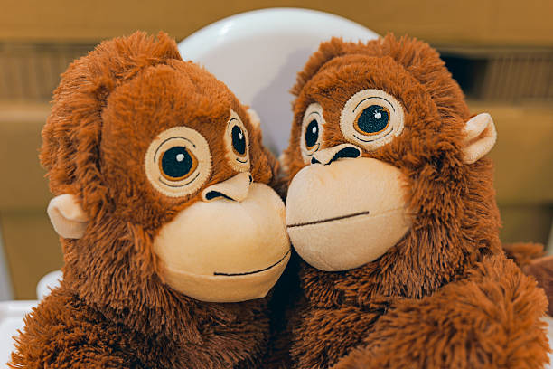 Baby orangutan toy