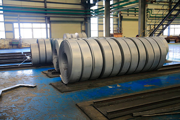 istock Roll steel in the workshop, cold rolled coil. 2251670742