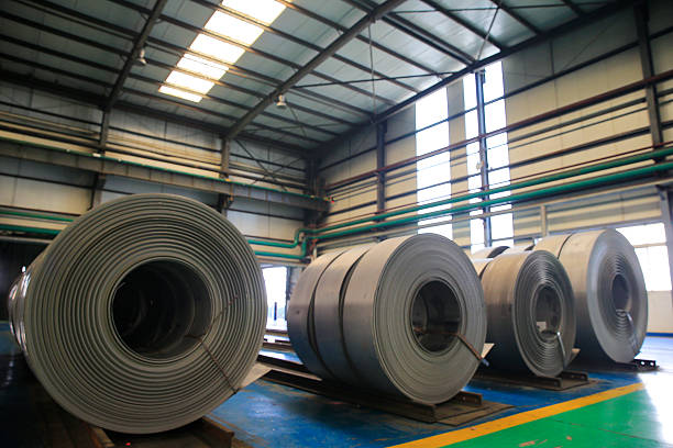 istock Roll steel in the workshop, cold rolled coil. 2251671160