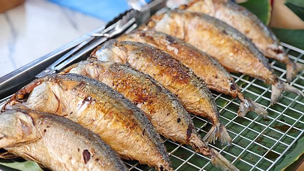 istock Indo Pacific mackerel fish in the market. 2251685916