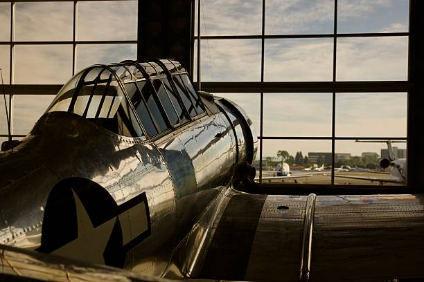 abandoned fuselage of an airplane