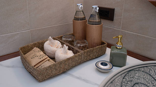 istock Relaxing amenities in a serene retreat enhance your tranquil experience 2251690127