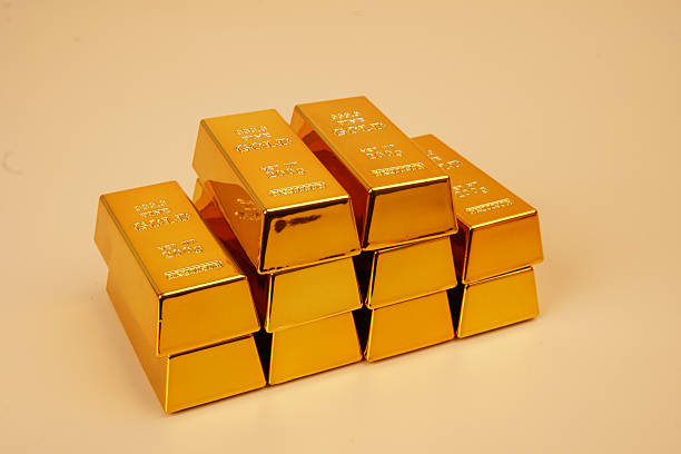 istock Gold bullion stack investment concept representing wealth accumulation, asset strength, financial security, and long term value preservation through precious metal holdings. 2251693520