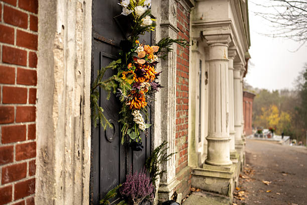 istock Ancient Crypts At European Cemetery 2251700878
