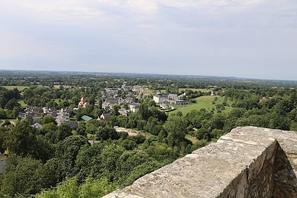 istock Domfront en Poiraie - Village overview 2251704868