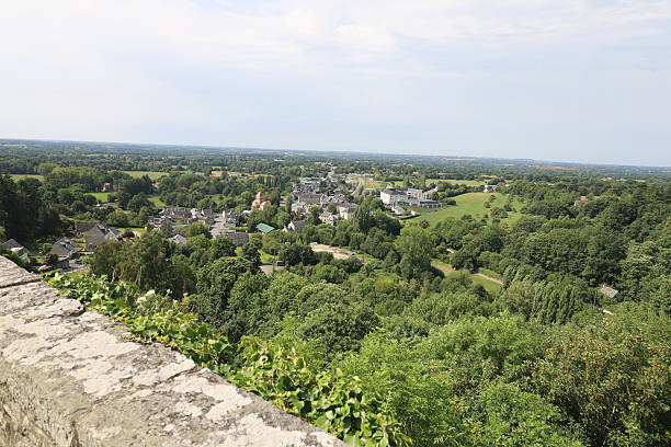 istock Domfront en Poiraie - Village overview 2251704900