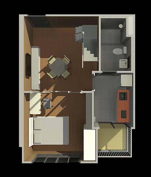 istock 3D illustration of residential project 2251714061