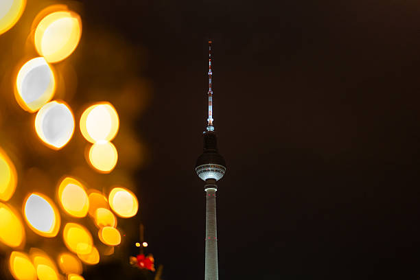 Berlin Skyline at sunset