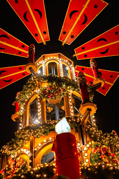 istock Iconic German Weihnachtspyramide Lit During Advent Season 2251718374