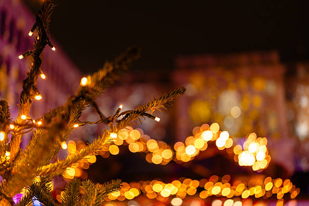 istock Warm Christmas Lights Creating Magical Winter Atmosphere 2251719460