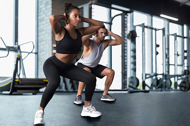 istock Young fit couple are in a good shape. 2251727310