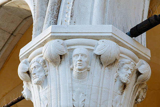 Close up column detail