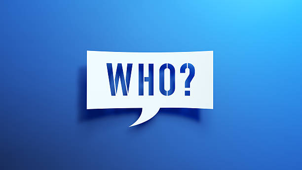 istock 3D Paper Cut-Out Who? Speech Bubble on Blue Gradient Background 2251736676