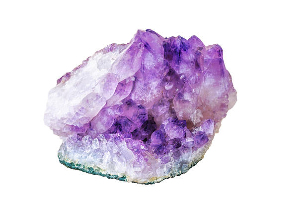 istock Isolated purple amethyst crystal stone 2251751813